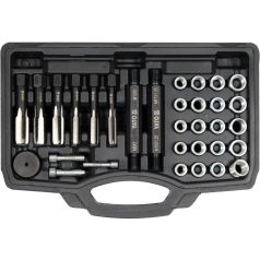   33 részes Izzítógyertya menetjavító készlet M8-M12 (YATO YT-17710)