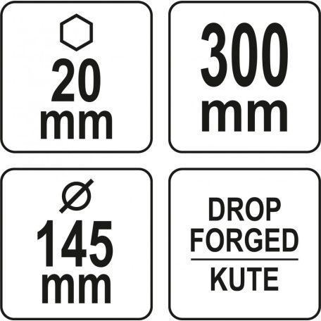 Rugóösszehúzó Ø145, L: 300mm (YATO YT-25472)
