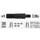 Szegecsanyahúzó karos M3-M8, L:300mm (YATO YT-36112)