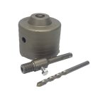 Fúrókorona, D: Ø80mm, d: Ø8mm, SDS Plus, Körkivágó (YATO YT-4403)