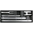 Gömbfej lehúzó és kinyomó készlet 5 részes (YATO YT-55477)