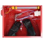 Homokszóró kabin, 90L, 585x490x490mm (YATO YT-55840)