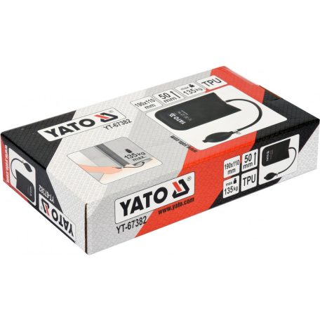 Szerelőpárna pumpás, 0-50mm, 135kg, 110x190mm (YATO YT-67382)