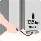 Szerelőpárna pumpás, 0-50mm, 135 kg, 130x270mm (YATO YT-67383)