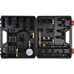   Kompresszió és vákum mérő készlet, benzin/diesel, 50részes, 0-40bar (YATO YT-73012)