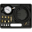 Olajnyomásmérő készlet - 12részes, 35bar (YATO YT-73030)