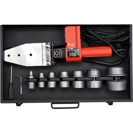 Hegesztő berendezés termoplasztikus csövekhez, Ø16-63mm, 850W/230V (YATO YT-82250)