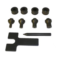 Gyűjtősín, Folyamatos lyukasztó bélyegek