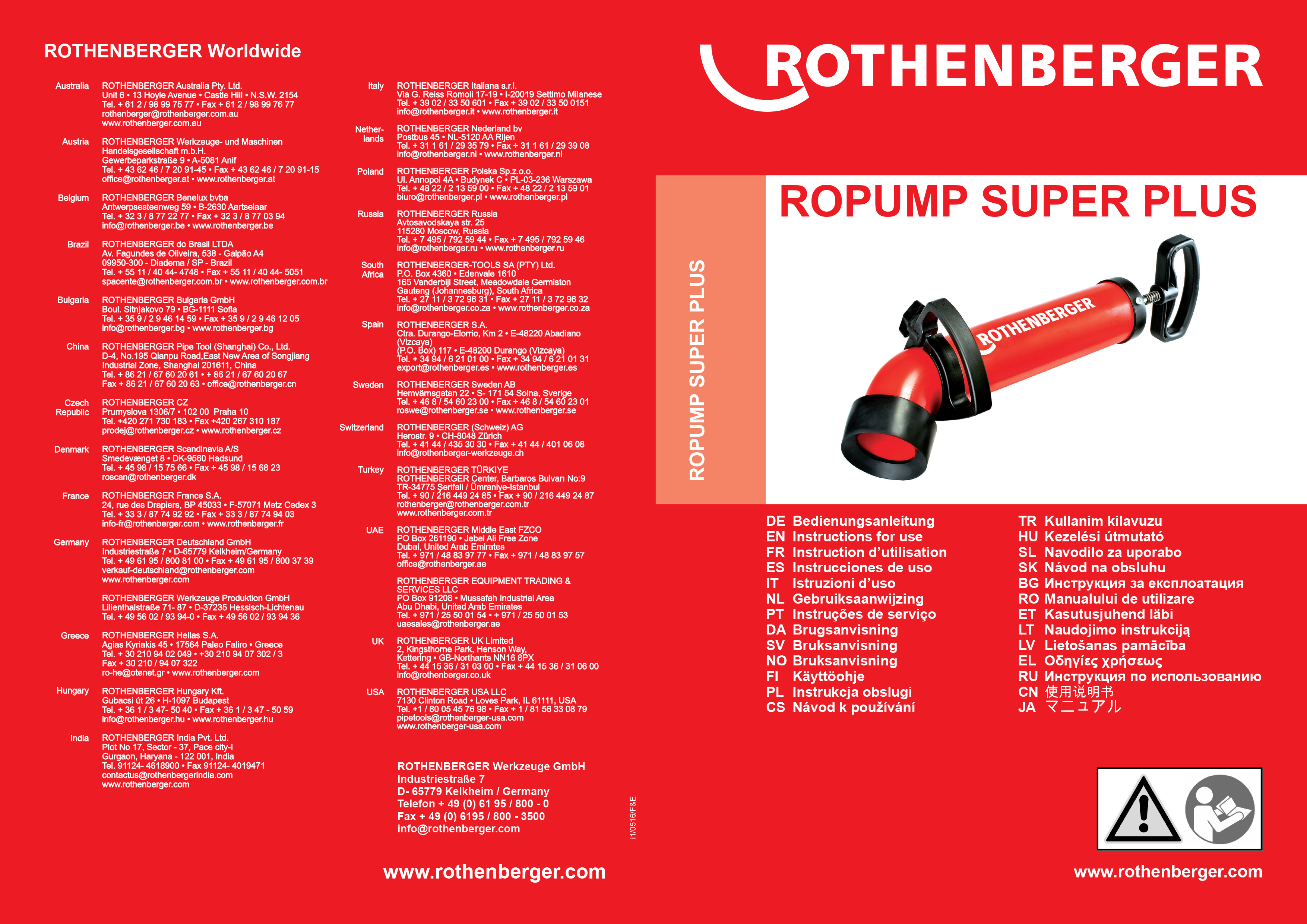 Rothenberger RoPump Super Plus